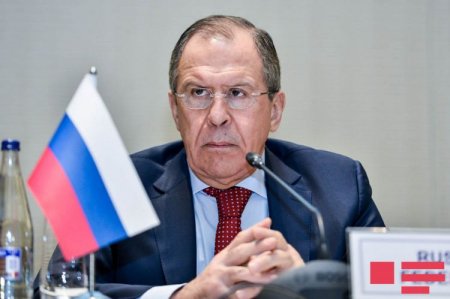 Lavrov: "Xəzərin statusu ilə bağlı danışıqların tezliklə finişə çatacağına ümid edirik"