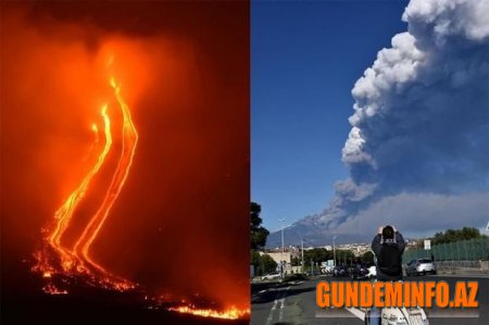 İtaliyada vulkan püskürdü: ölü və yaralı var – 