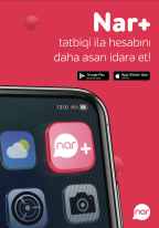 “Nar+” ilə 5 hesabı birdən idarə etmək imkanı! “Nar+” ilə 5 hesabı birdən idarə etmək imkanı!