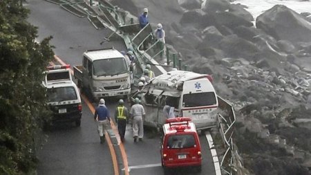 Yaponiyada tayfun səbəbindən 20 yaralı, 