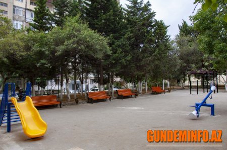 Nərimanov rayonunda abad həyət sakinlərin ixtiyarına verilib