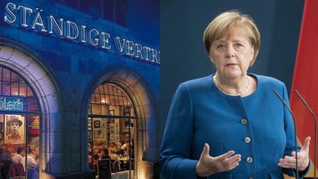 Berlində məşhur pivə evi Merkeli qara siyahısına saldı