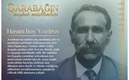“Qarabağın məşhur müəllimləri” -