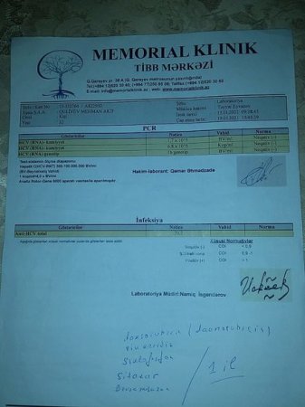 İki körpə uşaq atası 33 yaşlı Mehman Quliyevin köməyinizə ehtiyacı var - 