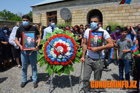 Şəhid Qənbərli Qənbər Tərtər rayonunun Kəngərli kəndində dəfn olundu