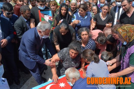 Şəhid Qənbərli Qənbər Tərtər rayonunun Kəngərli kəndində dəfn olundu