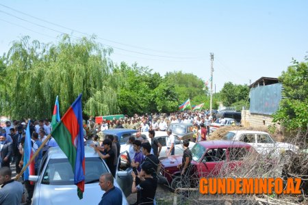 Şəhid Qənbərli Qənbər Tərtər rayonunun Kəngərli kəndində dəfn olundu