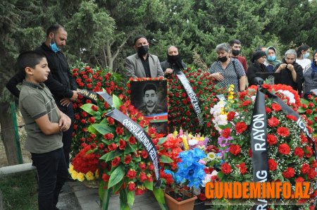 Qaradağda şəhid doğum günündə ehtiramla yad edildi 