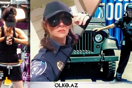 ABŞ-da polis işləyən sabirabadlı qadın: ABŞ-da polis işləyən sabirabadlı qadın: