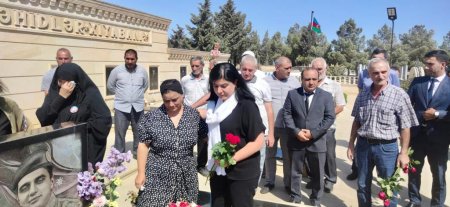 Abşeron rayonunda şəhid ailələrinə və qazilərə göstərilən diqqət davam etdirilib