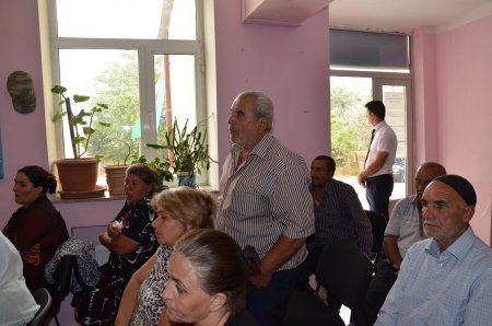 İcra başçısı Korgöz qəsəbəsində qəbul keçirdi 