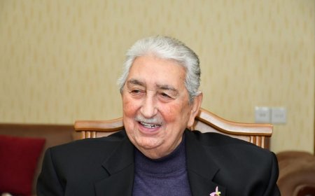 Arif Babayevə Azərbaycan Prezidentinin fəxri diplomu təqdim edilib