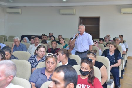  Müşviqabad qəsəbəsində səyyar qəbulu keçirilıb - 