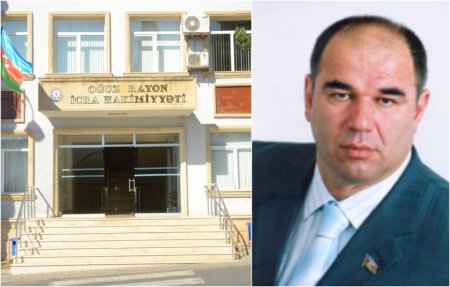 Oğuzun İcra Hakimiyyəti rayonun keçmiş başçısının oğlu ilə icarə müqaviləsi bağladı