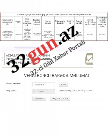 Həsənov qardaşlarının məşhur BOKT-nın külli miqdarda vergi borcu üzə çıxdı - 