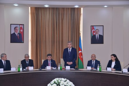 Qaradağ rayonunda Ulu Öndərə həsr edilmiş dəyirmi masa keçirilib 