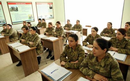 Azərbaycanda nə qədər qadın hərbçi var? 
