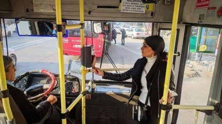  "Bakubus"un sürücüsü səhid xanımını təhqir etdi - "Bakubus"un sürücüsü səhid xanımını təhqir etdi -