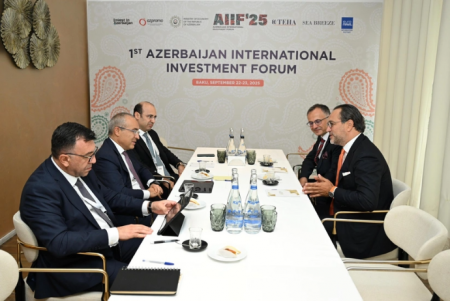Mikayıl Cabbarov "Trendyol Group" şirkətinin prezidenti ilə görüşüb