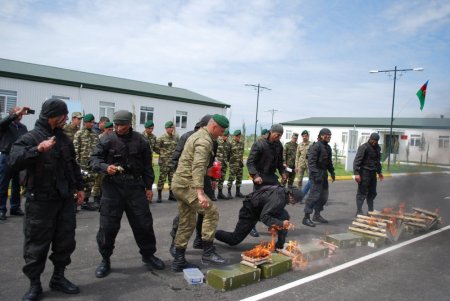 Tərtərdə “Şahin” hərbi-idman oyununun zona birinciliyi keçirilib - 