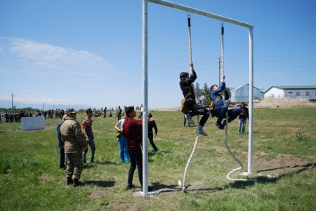 Tərtərdə “Şahin” hərbi-idman oyununun zona birinciliyi keçirilib - 