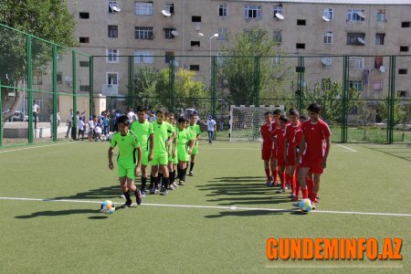 Tərtərdə “Açıq Əyləncəvi Futbol Məktəbləri” layihəsi  - 