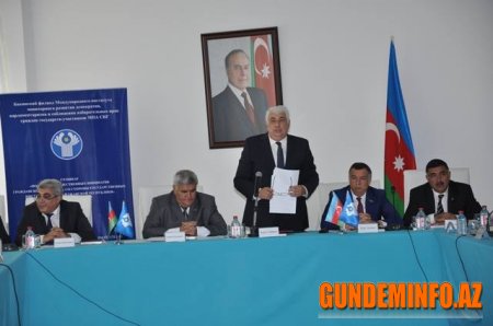 Sabirabadda vətəndaş cəmiyyətinin ictimai təşəbbüslərinin dəstəklənməsi seminarı 