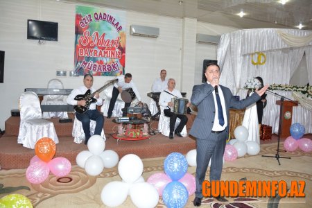 Tərtərdə təntənəli 8 mart tədbiri - 