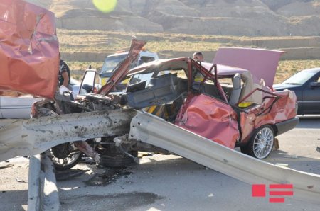 Hacıqabulda yol qəzasında sürücü ölüb,