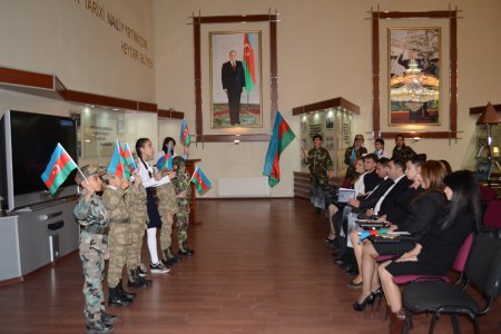 Daşkəsəndə "Bayrağımız qürurumuzdur" tədbirindən - 