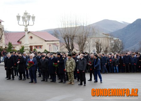 Daşkəsəndə Ümummilli liderin əziz xatirəsi dərin ehtiramla yad edildi - 