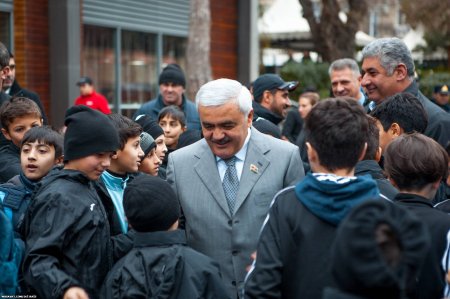 Bakıda UEFA Avropa Liqasına həsr olunan muzeyin rəsmi açılış mərasimi keçirilib - 