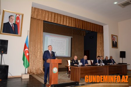 Tərtər rayonunda 2018-ci ilin yekunlarına həsr olunan hesabat yığıncağı - 