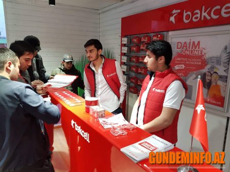 Bakcell Gəncə şəhərində təşkil edilmiş Novruz şəhərciyinin baş sponsoru olub 