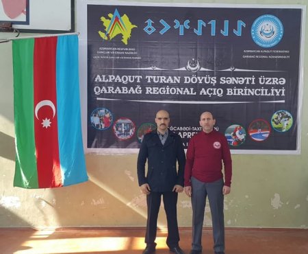 Alpaqut Turan döyüş sənəti üzrə Qarabağ birinciliyi başlayıb Alpaqut Turan döyüş sənəti üzrə Qarabağ birinciliyi başlayıb