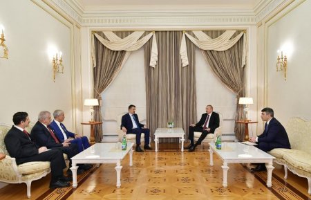 Prezident İlham Əliyev Türkiyənin Kənd Təsərrüfatı və Meşəçilik nazirini qəbul edib