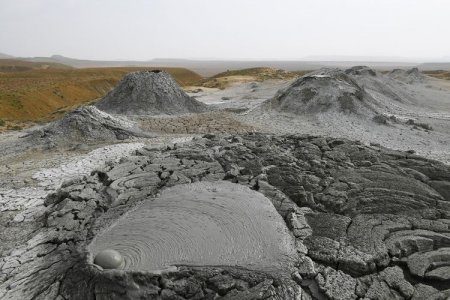 Abşeron rayonunda Palçıq Vulkanları Turizm Kompleksinin təməli qoyulub