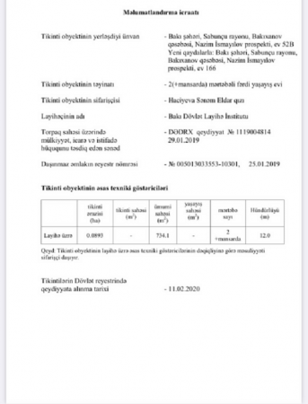 144 saylı baxçanın müdiri yarım milyonluq villanı hansı PULLA TİKDİRİB? – 