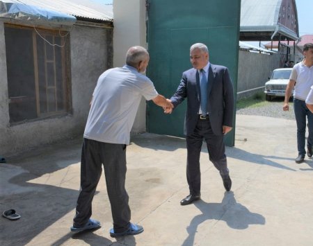 İcra başçısı şəhid ailəsini ziyarət etdi 