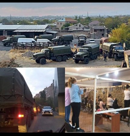 Ermənistan Zəngəzura hərbi texnika toplayır