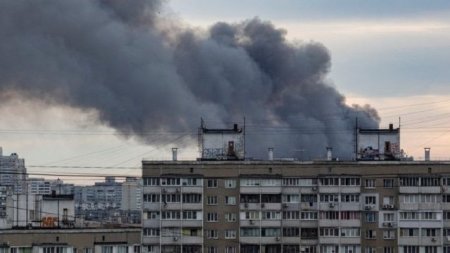 Rusiya Kiyevə raket zərbələri endirib, 2 nəfər ölüb, yaralananlar var