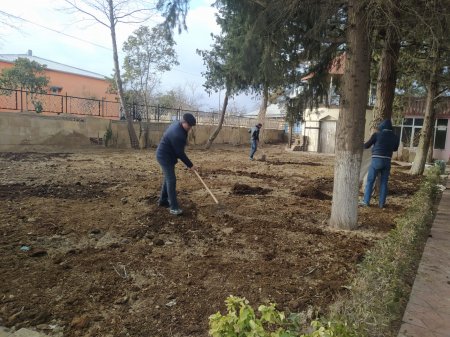 Tərtər şəhərində abadlıq-quruculuq işləri davam etdirilir