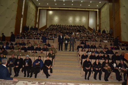 Şəhid Toğrul Məmmədova həsr edilmiş "Qeyrət təcəssümü" kitabı təqdim olundu 