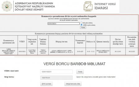 Deputatın borc içində batan şirkəti məhkəmə qarşısında -  