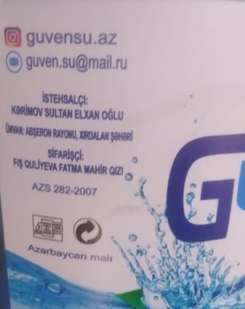 "Güvən" sularına güvənmək olarmı? 