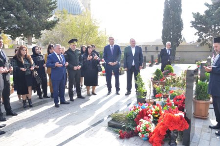 Şəhid Əsədov Vüqar Habil oğlunun 40 mərasimi keçirilib