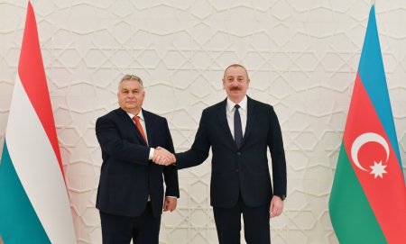Prezident Macarıstanın Baş naziri ilə görüşdü