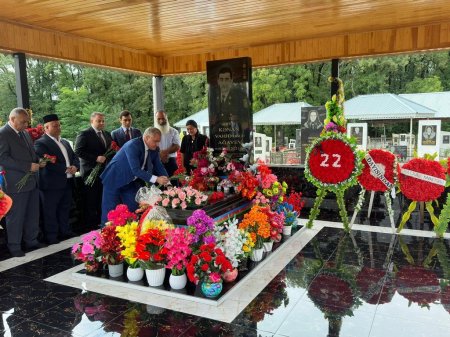 19 sentyabr antiterror əməliyyatları zamanı şəhid olan Kənan Ağayevinil mərasimi keçirilib