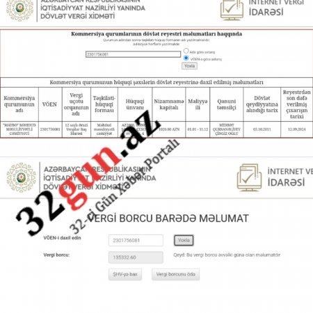 Nazirliyin bu idarəsi vergi borcu olan şirkəti qalib edib? -