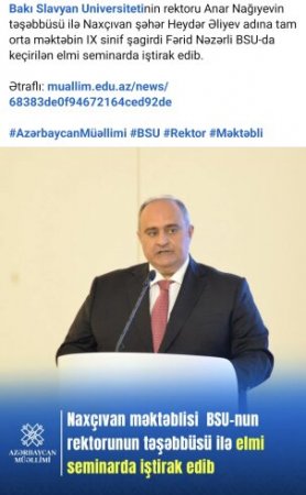 Qalmaqallı rektorun ucuz piar cəhdi - 